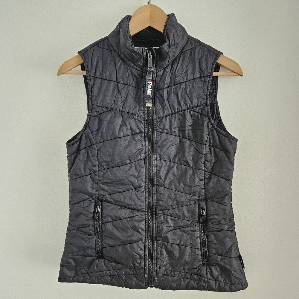 Pajar Black Quilted Vest Womens Medium